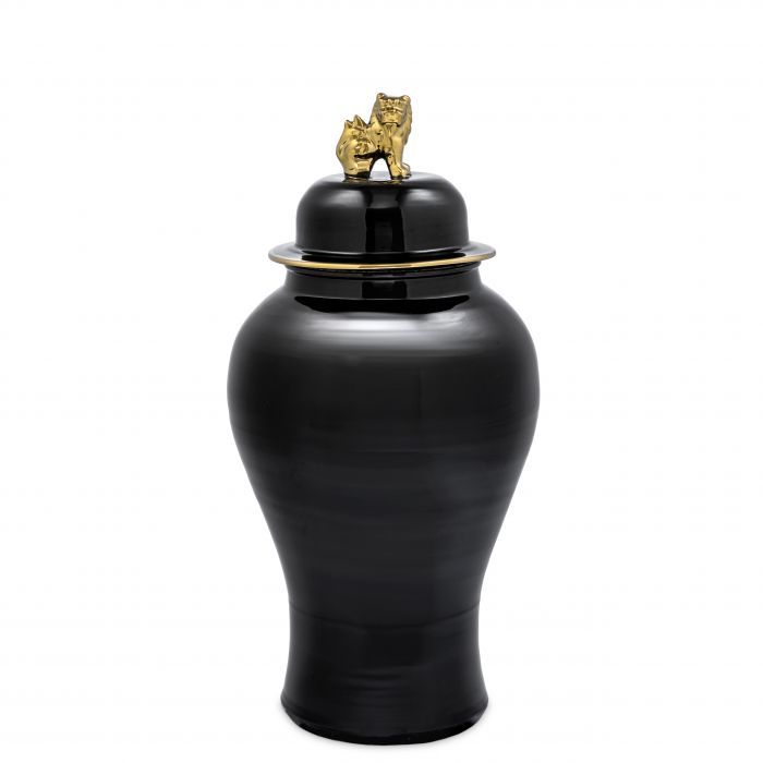 Vase golden dragon S 42x90 cm | Dekoratif Küp