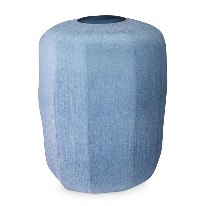 Vase avance blue L 33X42 cm | Vazo - Mumluk