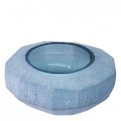 Bowl avance blue S 36X15 cm | Vazo - Mumluk