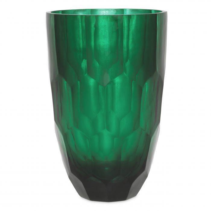Vase mughal emerald green  20x30 cm | Vazo - Mumluk