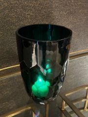 Vase mughal emerald green  20x30 cm | Vazo - Mumluk