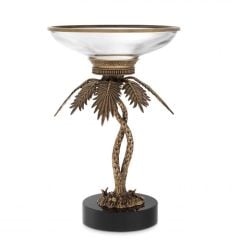 Bowl on base Lindroth 33.5x50.5 cm | Meyvelik - Vazo