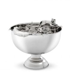 Champagne cooler jordan nickel finish 43.5x39x23.5 cm | Meyvelik - Çiçeklik - Buz Kovası
