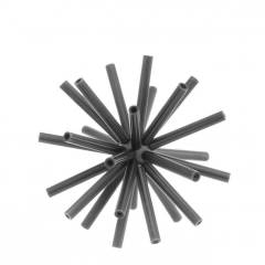 Object meteor anthracite set of  3  27cm - 19 cm - 14.5 cm | 3'lü Set Antrasit Meteor Obje