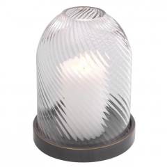 Hurricane giselle S 22.5x28.5 cm | Cam Antrasit Mumluk