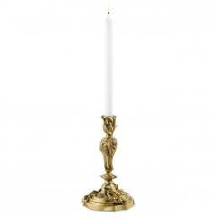 Candle holder messardiere brass 14x25 cm | Pirinç Şamdan
