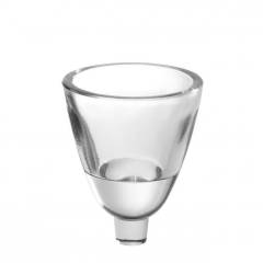 Candle holder shade lilly 15x12.5 cm | Kristal Şamdan Şapkası