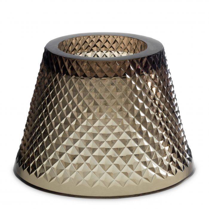 Candle holder shade lilly 15x12.5 cm | Kristal Şamdan Şapkası