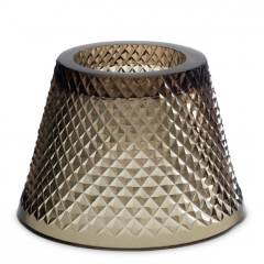 Candle holder shade lilly 15x12.5 cm | Kristal Şamdan Şapkası