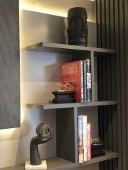 Bookend hydroplane brass set of 2 14x18x16 cm | Kitap Tutucu