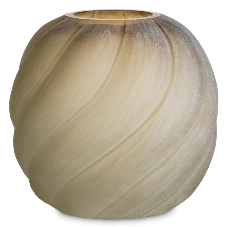 Vase Sicilia Light Brown S Ø 25.5 | H. 23.5 cm | Vazo - Mumluk