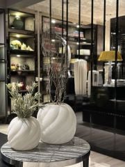 Vase Sicilia Light Brown S Ø 25.5 | H. 23.5 cm | Vazo - Mumluk