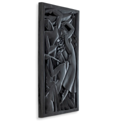 (ÖN SİPARİŞ) Wall Object Senza Tempo set of 4 (116469) W. 60.5 | D. 5.5 | H. 121 cm | Tablo | Duvar Aksesuarı