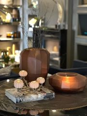 Candleholder seaurchin 15x33 cm | Deniz Kabuğu Tealight - Şamdan
