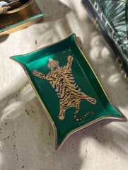 Tiger | Dekoratif Obje | Porselen Kül Tabağı
