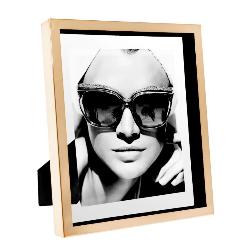 Picture frame mulholland XL rose gold finish | clear glass S 28x4.5x33 cm | Resim Çerçevesi