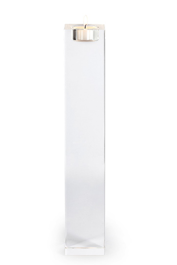 Candleholder sır L 34x6x6 cm | Kristal Şamdan - Tealight