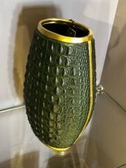CROCO GREEN 36 CM VASE | Vazo