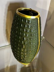 CROCO GREEN 36 CM VASE | Vazo