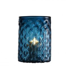 Hurricane aquila blue color S 20x28cm | Cam Mumluk - Vazo