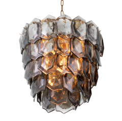 ÖN SİPARİŞ | Chandelier Elias Vintage Brass Finish sm | Avize | Aydınlatma
