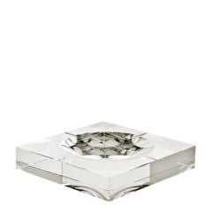 Ashtray alessandro crystal glass 20x20x4 cm | Kristal Kül Tabağı