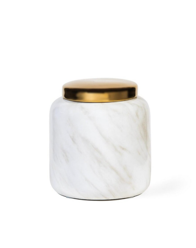 Box Biscuits Stone 11.5x13 cm  | Dekoratif Küp