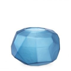 Bowl fly s hand blown glass | blue colour ø22xh.15 cm | Cam Vazo