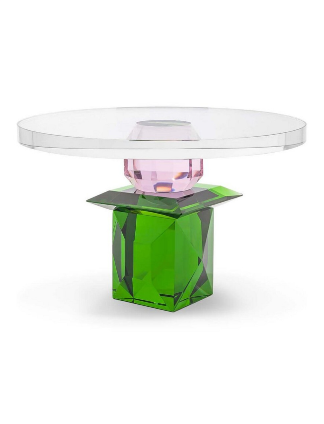 Plate Crissy Ball Green Pink 14x22 cm | Kristal Stand
