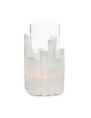 Candleholder Lıxus 17x24 cm | Kristal Mumluk
