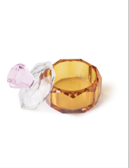 Box Jewel Crystal 12,8x13 cm | Dekoratif Kristal Kutu