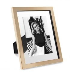 Picture frame brentwood rose gold finish | clear glass L 22,5xh.27,5xd.2,3 cm | Resim Çerçevesi