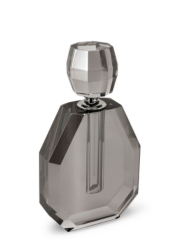 Perfume bottle romeo Grey L h:26,5 cm | Kristal Füme Şişe