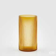 Vaso Bright Amber 15,6x28 cm | Vazo - Mumluk