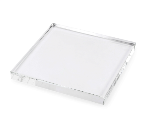 Crystal Base 30x30x3 cm | Kristal Stand - Obje - Tepsi