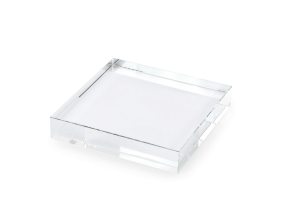 Crystal Base 22x22x4 cm | Kristal Stand - Obje - Tepsi