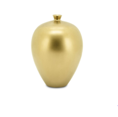 Golden Porcelain Vase S 17x24 cm | Vazo