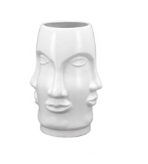 Vase ming face white 16x32 cm | Vazo