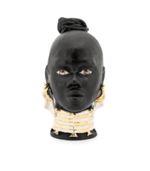 Masai gold 15x33 cm | Heykel - Büst