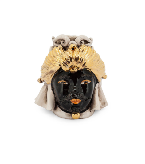 Vase moro man small chic 9x19 cm | Heykel - Vazo