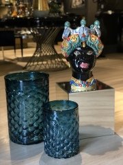 Vase moro lady medium baroque 45 cm | Heykel - Vazo