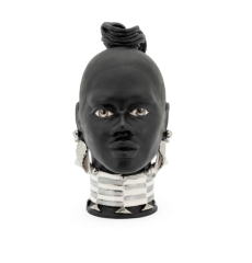 Masai silver 15x33 cm | Heykel - Büst