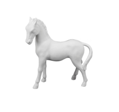 Ceramic handmade colt bisc. 22x23 cm | Dekoratif Obje