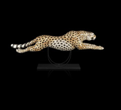 Running cheetah 20x87 cm | Dekoratif Obje