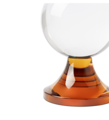 Candle Holder Honey Turquoıse/Amber9x24 cm |  Şamdan | Tealight