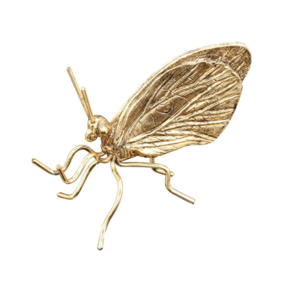 Butterfly standing metal 9x6x6 cm | Dekoratif Obje