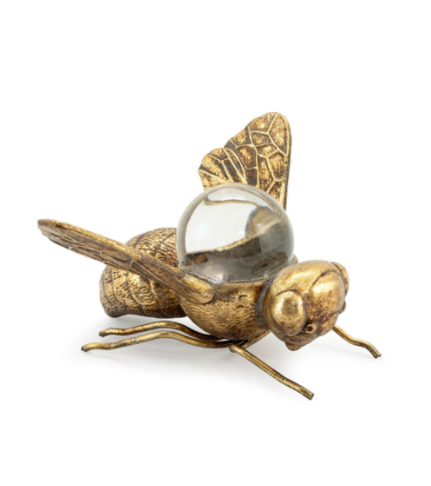Bee w/ball 16x13x9 cm | Dekoratif Obje