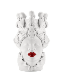Vase Moro Lady Big Lipstick Red 48 cm - Heykel