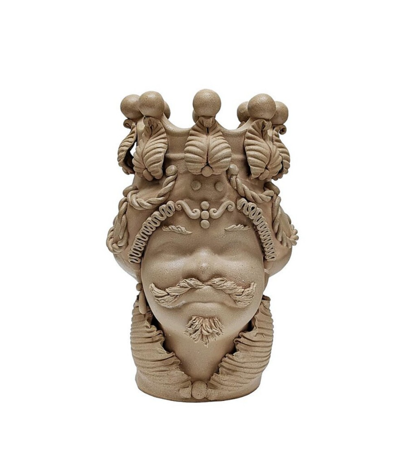 Vase Moro Man Big Terra Natural 48 cm - Heykel