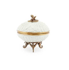 Ceramic box atlantis  small d:16 cm | Dekoratif Kutu